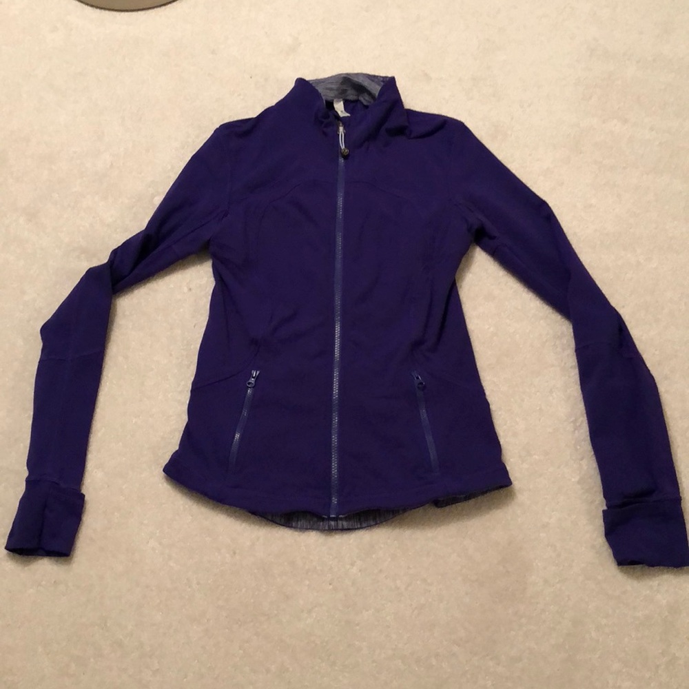 Lululemon Purple Zip Jacket Size 6